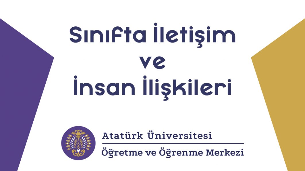 Sınıfta İletişim ve İnsan İlişkileri